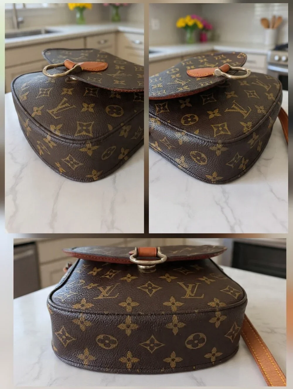 Louis Vuitton Vintage 1988 Saint Cloud PM Monogram Crossbody ✨ COA
